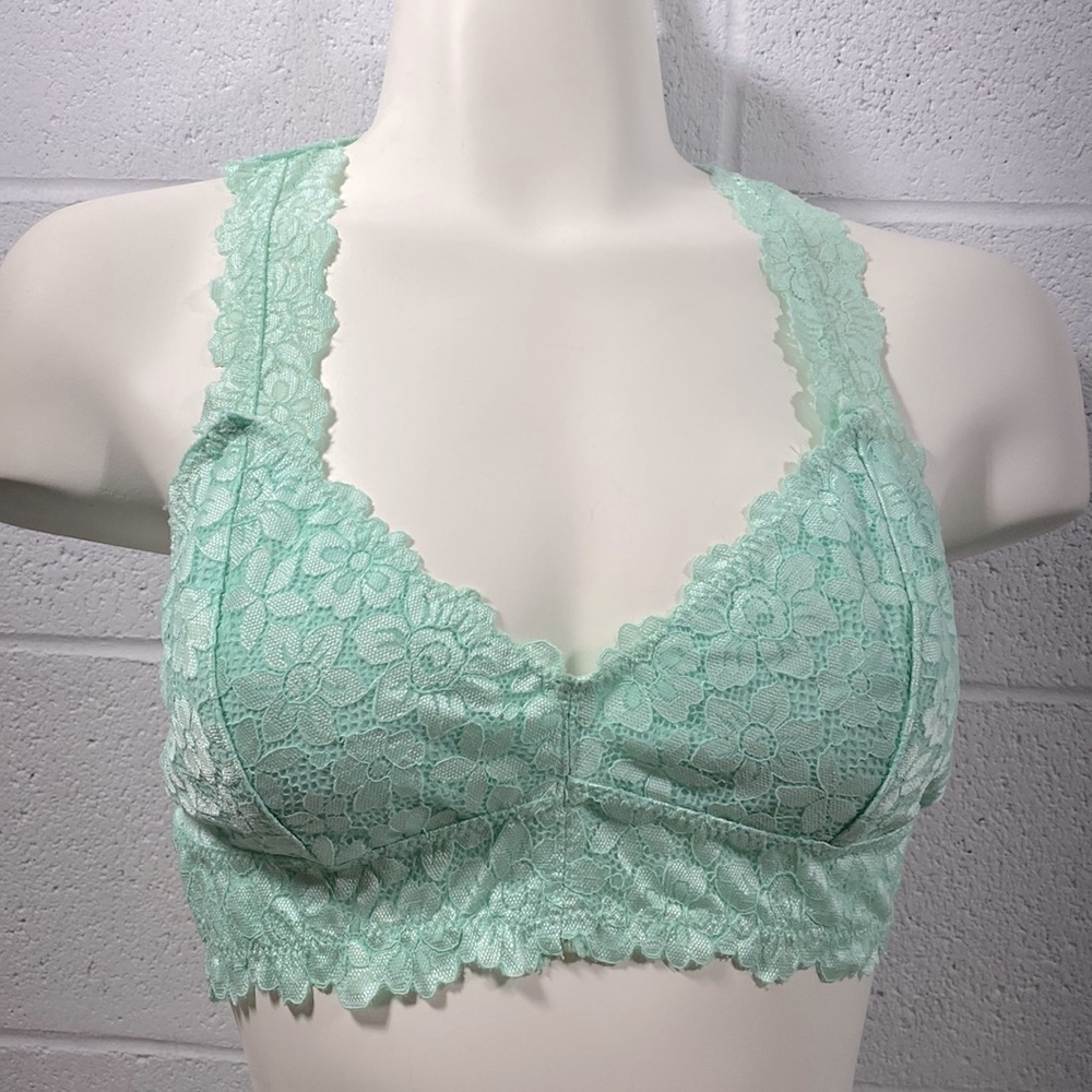 Tarea lace mint green bralette​​​​​​​​​​​​​​
